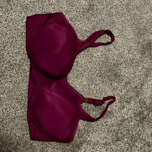 Vanity Fair Pink Bra, 38D, convertible straps